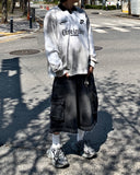 Dirty Washed Collar Long Sleeve