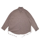 OPEN STRAP CHECK SHIRT
