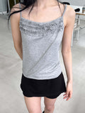 FRILL BUSTIER SLEEVELESS