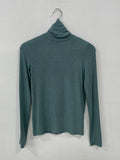 Fine wool turtleneck T-shirt