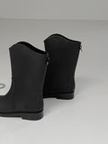 Western middle rain boots