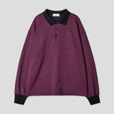 Molly Stripe Collar Tee
