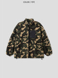 Polter camouflage dumble zip-up