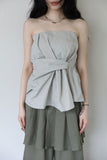 Cree Cotton Wrap Tube Top