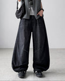First Linen Balloon Denim