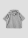 Polestar Short Sleeve Nylon Hood Zip-Up