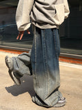 Two-tone Taping Incision Denim