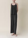 Bell Pintuck Sleeveless