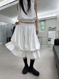 BALLOON DOUBLE SKIRT