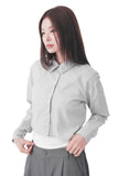 LINE BALANCE CROP SHIRT