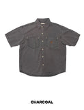 Sus patch work half shirt