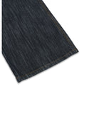 Nordic Slub Wide Flare Denim Pants