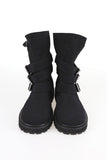 Round three belt boots