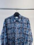 Shawnee Bleach Check Over Shirt