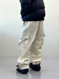 Dea Zipper Wide Cargo Pants