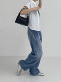 Pomp String Flat Shoes