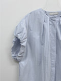 Hidden Puff Loose Fit Blouse
