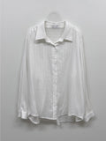 Crema Embo Overfit Shirt