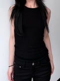 BACK OPEN STRAP SLEEVELESS