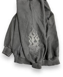 Vintage Pigment Flame Hoodie