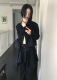 COLLARLESS CURVE JACKET