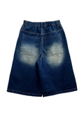 Orb Incision Crop Denim Jeans