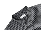 Cinnamon Loose Striped Shirt