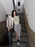 TENCEL SHIRRING TOP