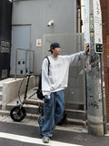 Western Cargo Denim Pants