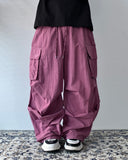 Pigment Nylon Cargo Banding Pants