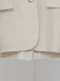 [Premium] The Cash Real Linen Jacket