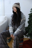 Nordic knit beanie