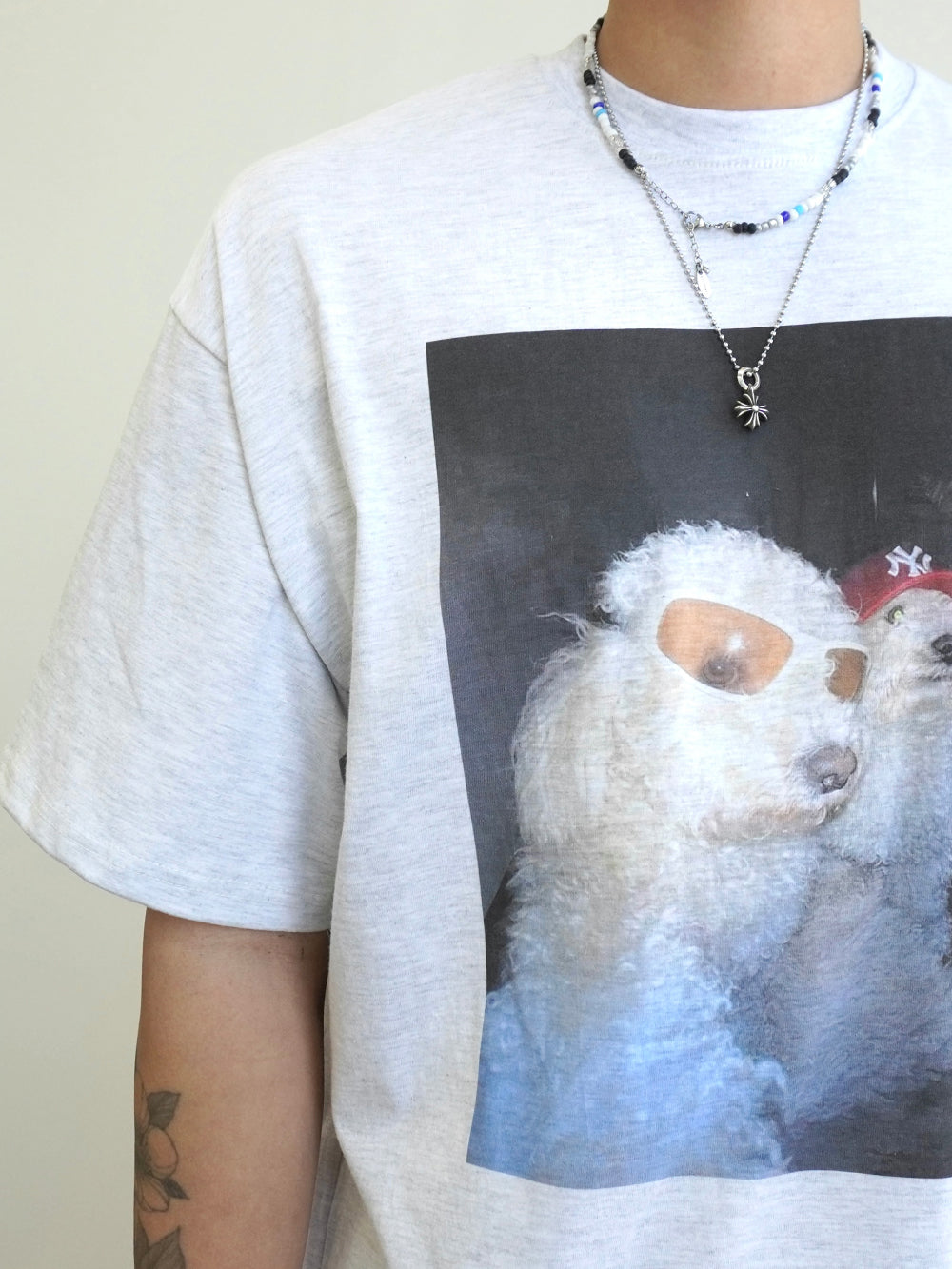 【DISCERNMENT】HIP DOG half T-shirts DISCERNMENT (ディーサーメント) - ヒップドッグ半袖Tシャツ