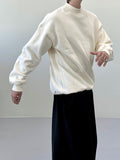 Mono Brushed Half Turtleneck Sweatshirt