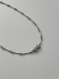 Stone Surgical Choker Necklace