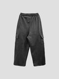 Fluffy Suede Cargo Pants