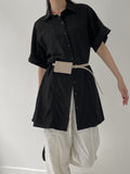 Friends Pintuck A-line Mini One Piece