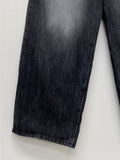 [unisex] Crack Thin Washing Wide Denim