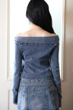 Bio Denim Off Shoulder