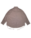 OPEN STRAP CHECK SHIRT
