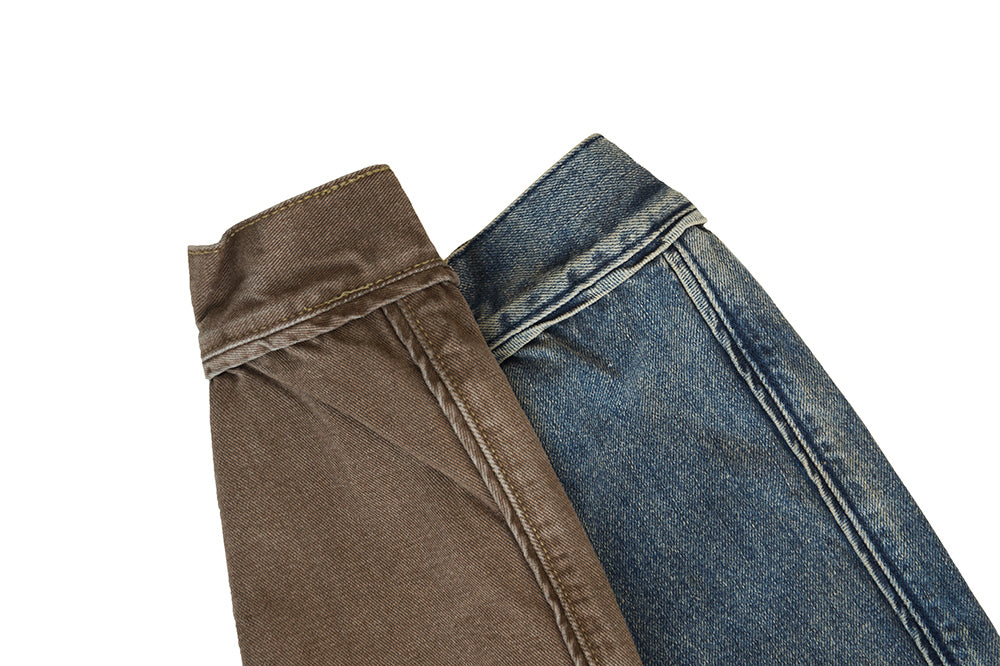 【YOURNUS】Boten Curved Denim Jacket YOURNUS (ユアノス) - ボーテンカーブデニムジャケット / Boten