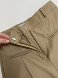 Lip Pocket High Waist Long Slacks