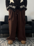 Corduroy Cargo Balloon Banding Pants