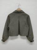 [handmade] Shael Wool Balloon Crop Short Jacket