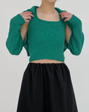 Berry Knitwear Bolero Cardigan