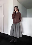 HIGHNECK CROP HOODIE ZIP-UP