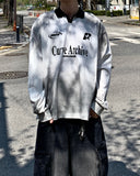 Dirty Washed Collar Long Sleeve