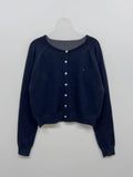 Sugar Symbol Round Neck Cardigan