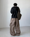 Shaggy Angora Knit Zip-Up