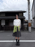 BELT BAG PLEATS SKIRT